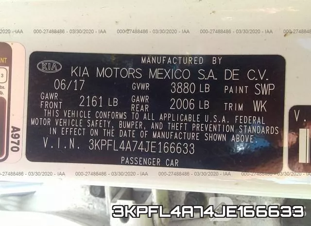 3KPFL4A74JE166633 фото 10