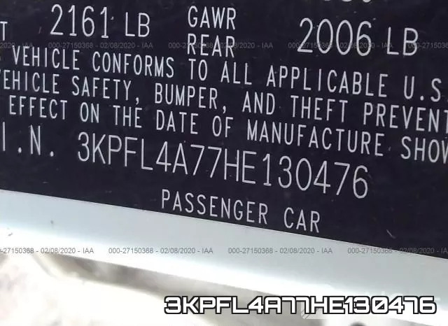 3KPFL4A77HE130476 фото 10