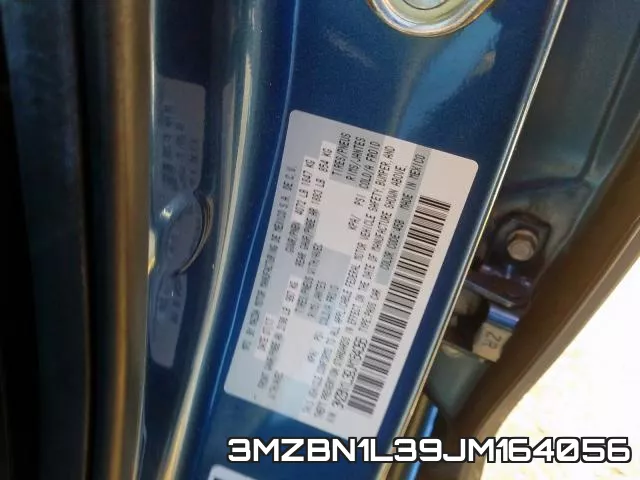 3MZBN1L39JM164056 фото 2