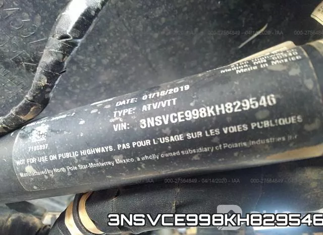 3NSVCE998KH829546 фото 2