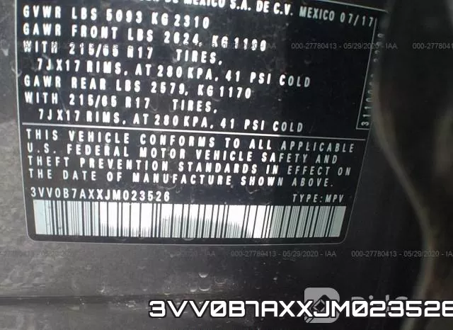 3VV0B7AXXJM023526 фото 10