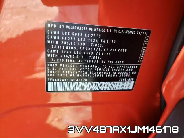3VV4B7AX1JM146178 фото 2