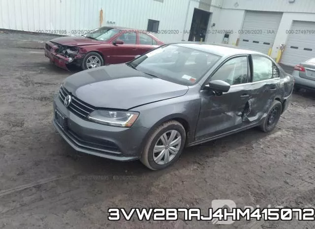 3VW2B7AJ4HM415072 фото 3