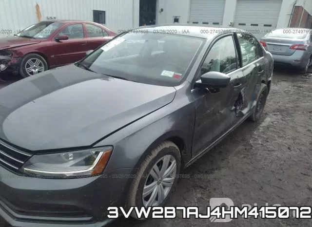 3VW2B7AJ4HM415072 фото 7