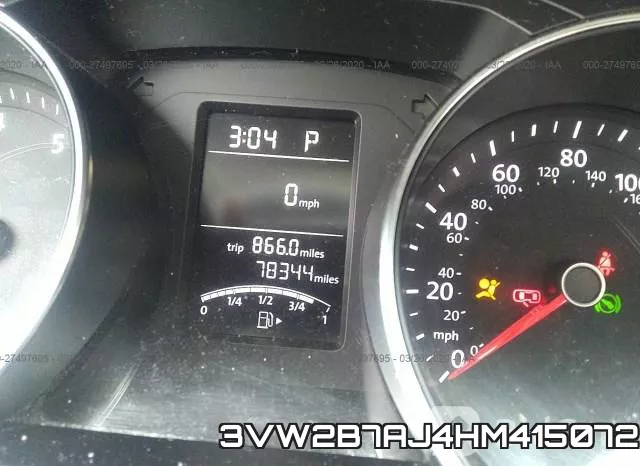 3VW2B7AJ4HM415072 фото 8