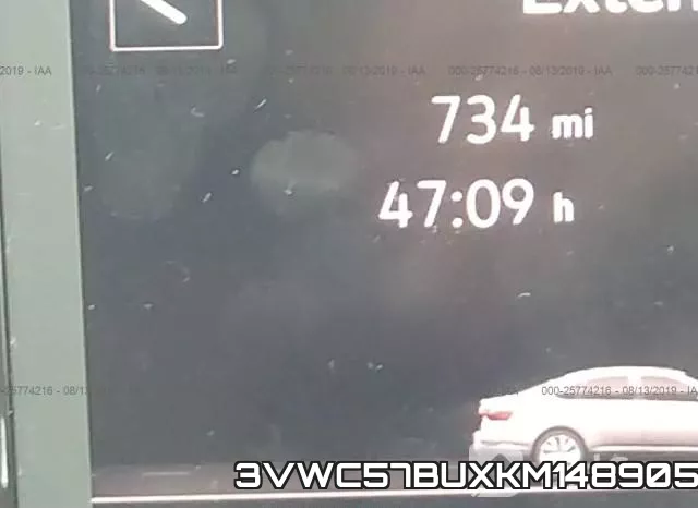 3VWC57BUXKM148905 фото 8