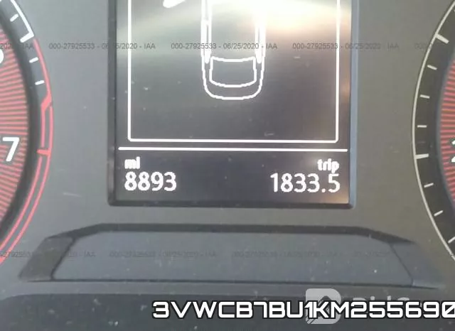3VWCB7BU1KM255690 фото 8