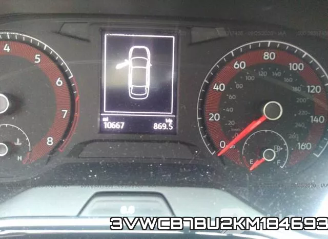 3VWCB7BU2KM184693 фото 8