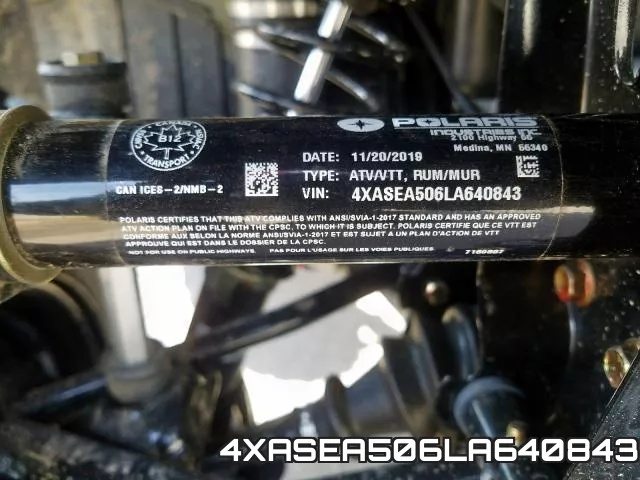 4XASEA506LA640843 фото 2