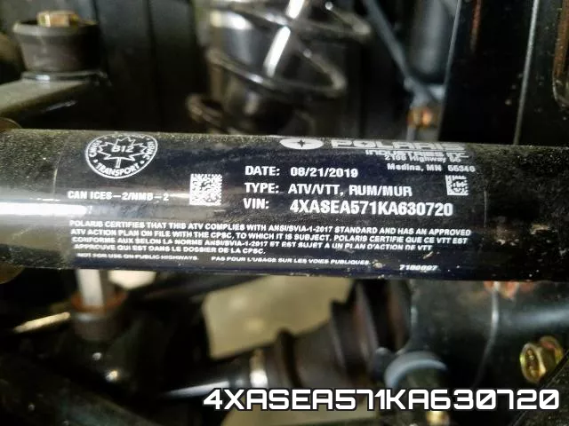 4XASEA571KA630720 фото 2