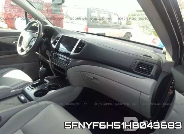 5FNYF6H51HB043683 фото 6