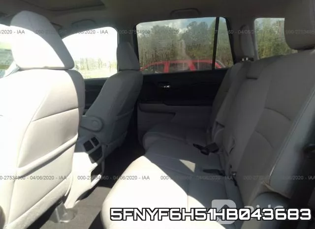 5FNYF6H51HB043683 фото 9