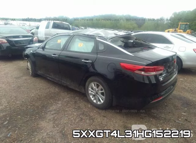 5XXGT4L31HG152219 фото 4