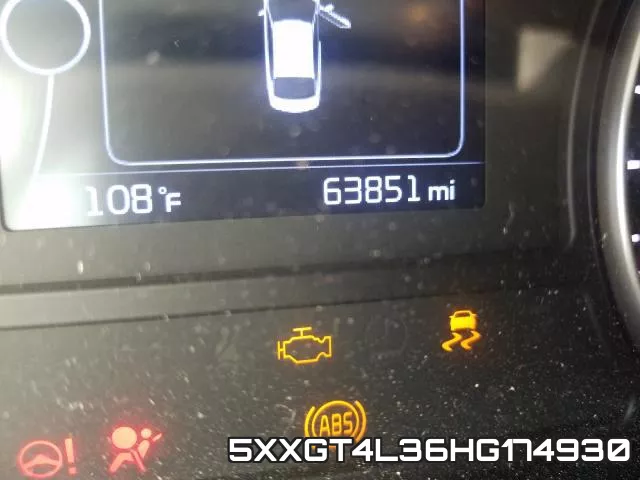 5XXGT4L36HG174930 фото 9