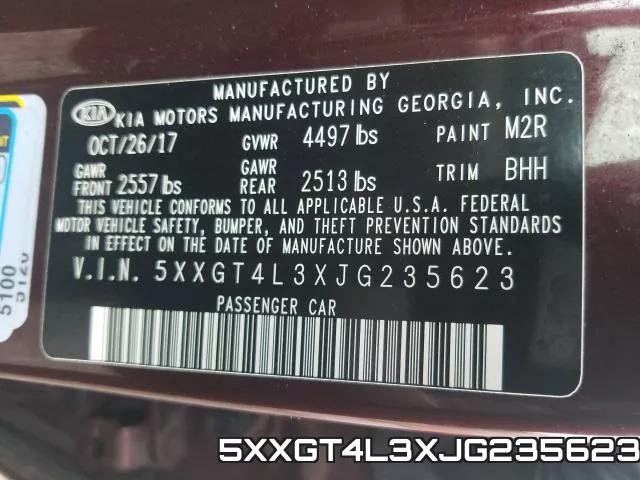 5XXGT4L3XJG235623 фото 2