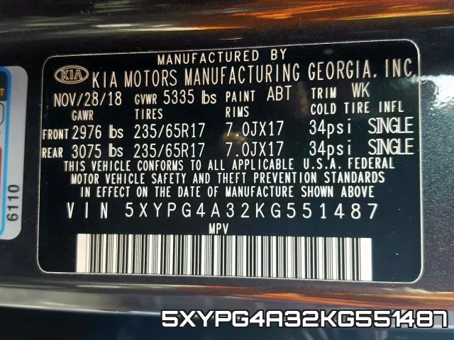 5XYPG4A32KG551487 фото 2