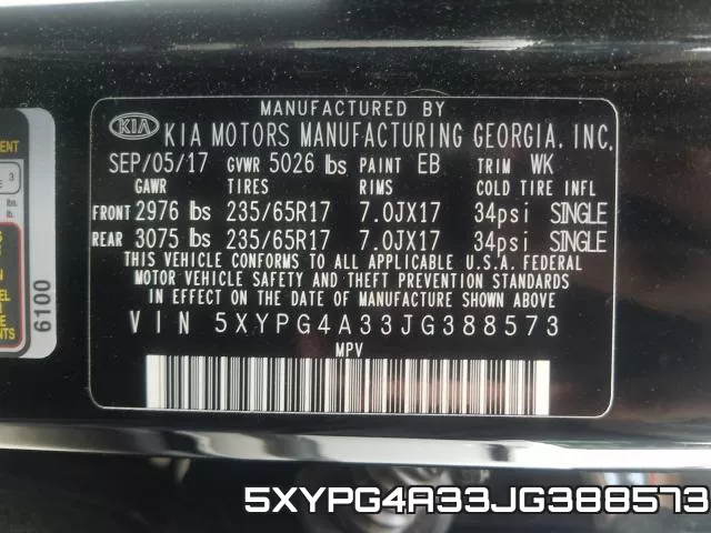 5XYPG4A33JG388573 фото 2