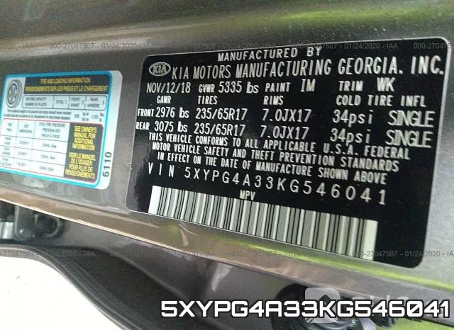 5XYPG4A33KG546041 фото 10