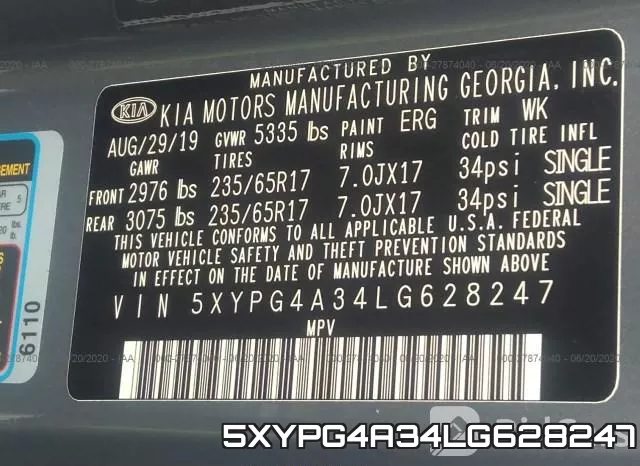 5XYPG4A34LG628247 фото 10