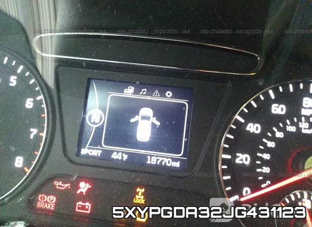 5XYPGDA32JG431123 фото 8