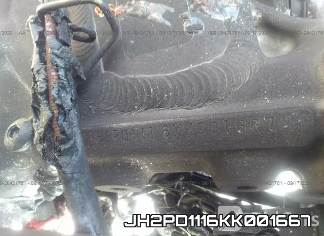 JH2PD1116KK001667 фото 2