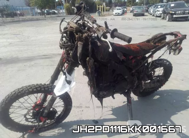 JH2PD1116KK001667 фото 3