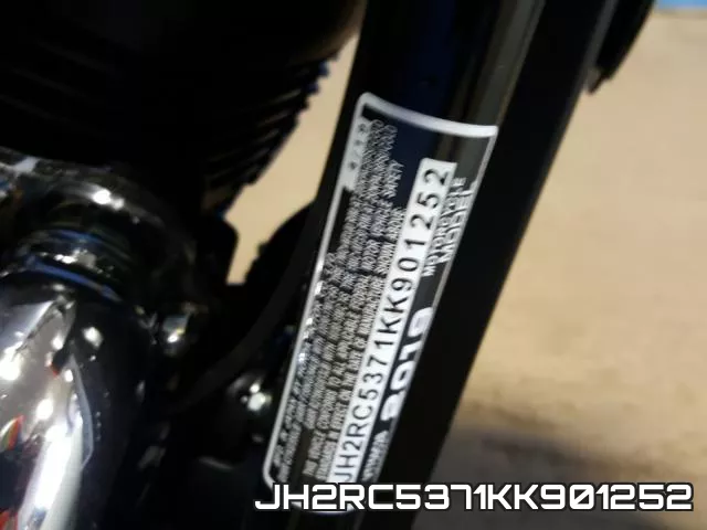 JH2RC5371KK901252 фото 2