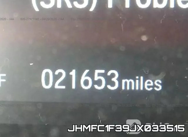 JHMFC1F39JX033515 фото 8