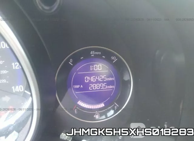 JHMGK5H5XHS018283 фото 8