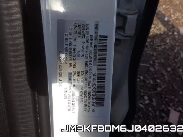JM3KFBDM6J0402632 фото 2