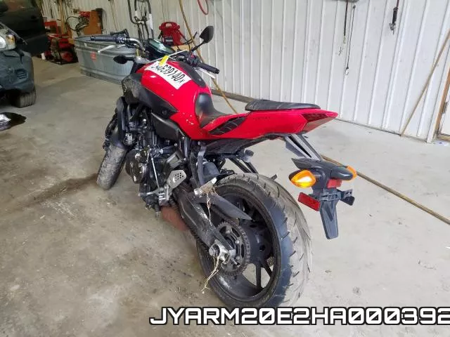 JYARM20E2HA000392 фото 4