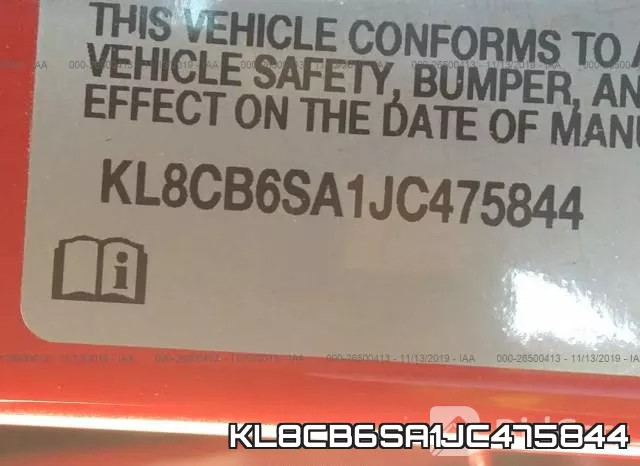KL8CB6SA1JC475844 фото 10