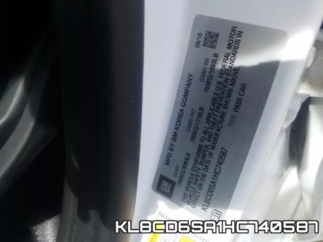 KL8CD6SA1HC740587 фото 2