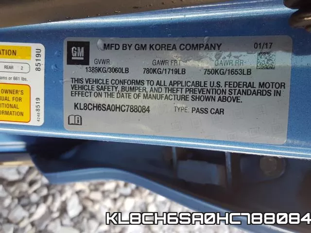 KL8CH6SA0HC788084 фото 2
