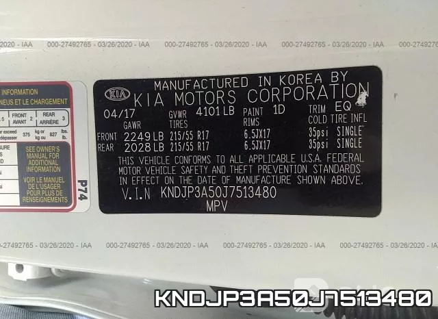 KNDJP3A50J7513480 фото 10