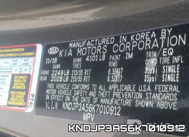 KNDJP3A56K7010912 фото 10