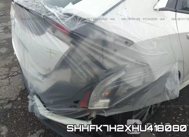 SHHFK7H2XHU418080 фото 7