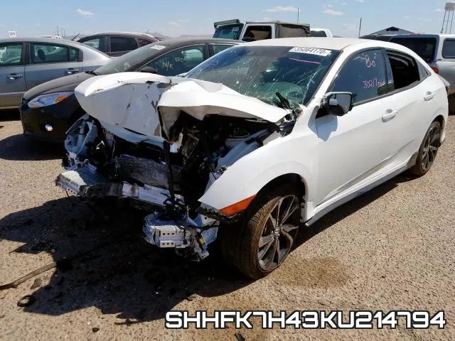 SHHFK7H43KU214794 фото 3