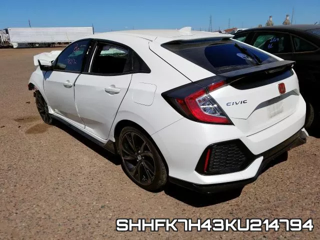 SHHFK7H43KU214794 фото 4