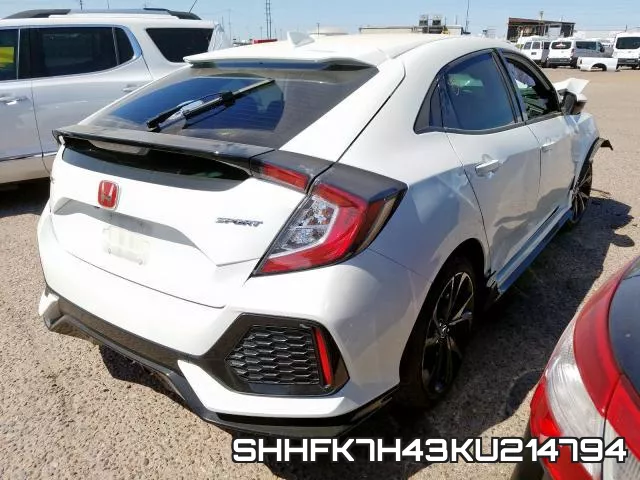 SHHFK7H43KU214794 фото 5