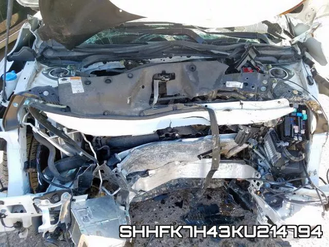 SHHFK7H43KU214794 фото 8