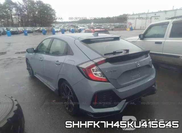 SHHFK7H45KU415645 фото 4