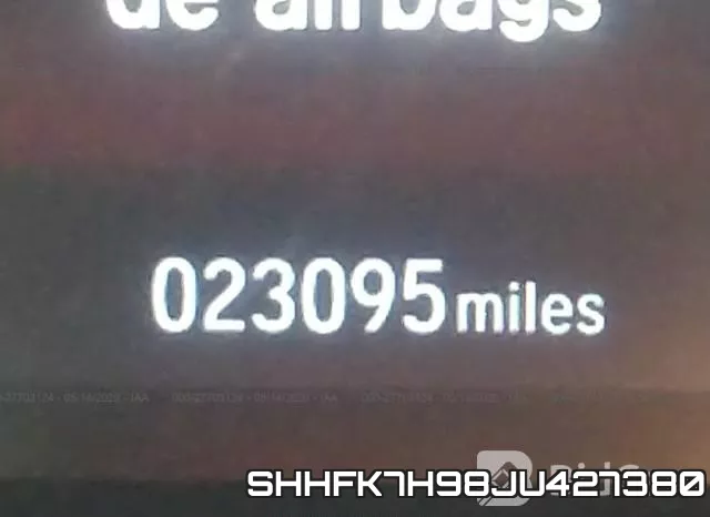 SHHFK7H98JU427380 фото 8