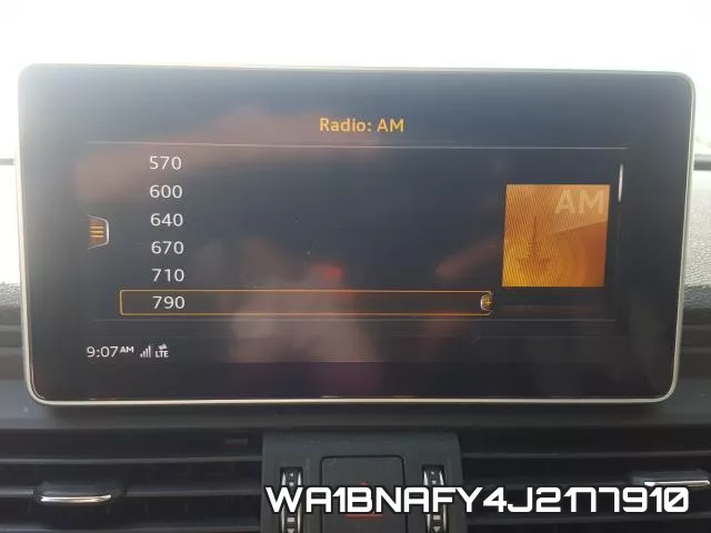 WA1BNAFY4J2177910 фото 10