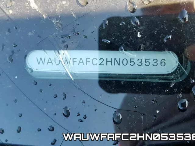 WAUWFAFC2HN053536 фото 2