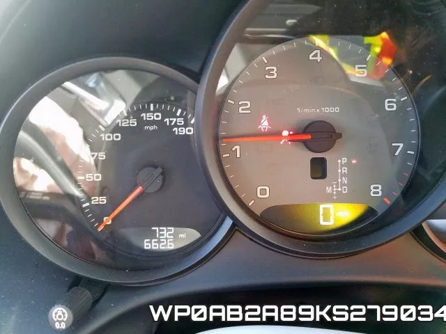 WP0AB2A89KS279034 фото 9