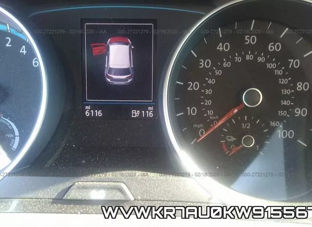 WVWKR7AU0KW915567 фото 8