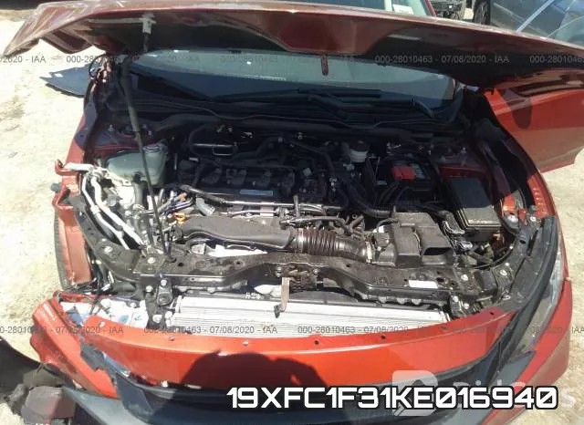 19XFC1F31KE016940 фото 2