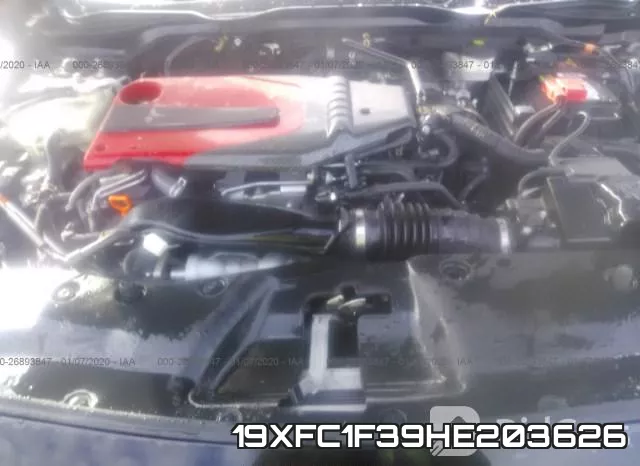 19XFC1F39HE203626 фото 2