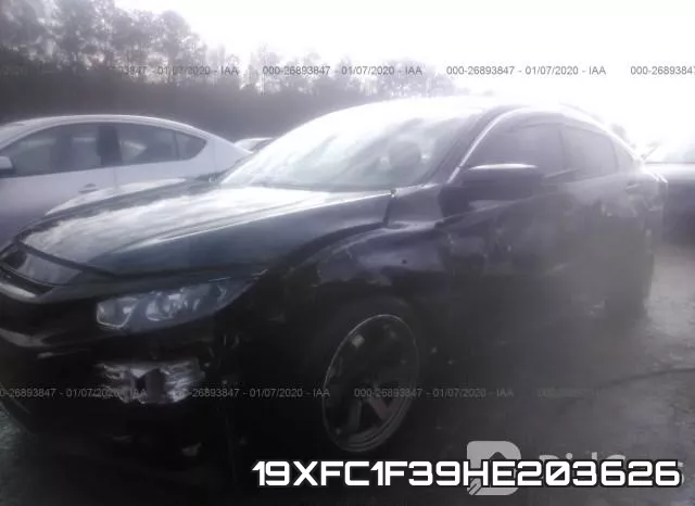 19XFC1F39HE203626 фото 3